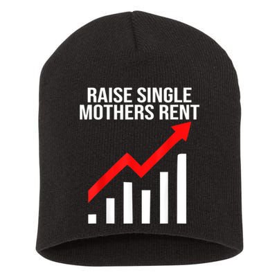 Raise Single Mothers Rent Short Acrylic Beanie