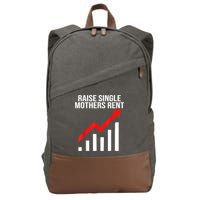 Raise Single Mothers Rent Cotton Canvas Backpack