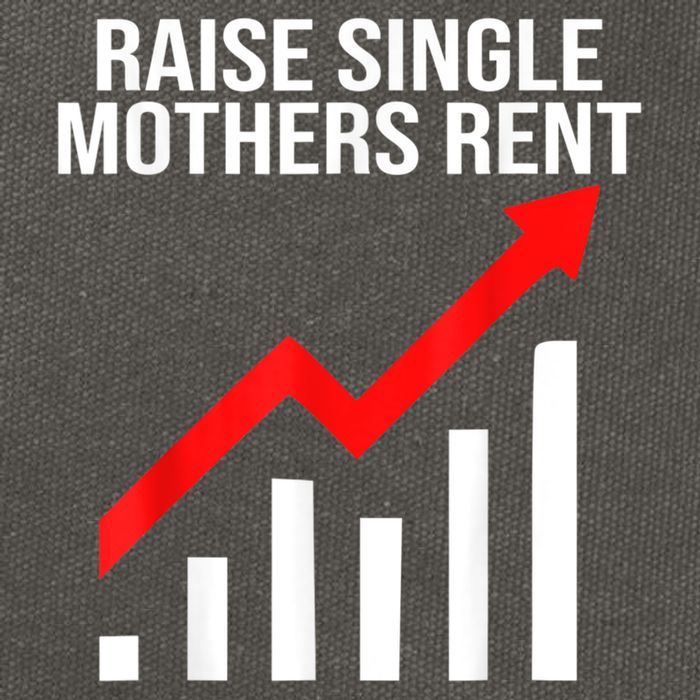 Raise Single Mothers Rent Cotton Canvas Backpack