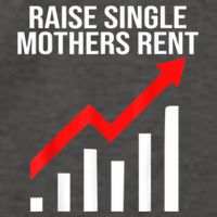 Raise Single Mothers Rent Vector Backpack