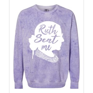 Ruth Sent Me Go Vote November Third Gift Colorblast Crewneck Sweatshirt