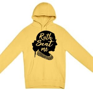 Ruth Sent Me Go Vote November Third Gift Premium Pullover Hoodie