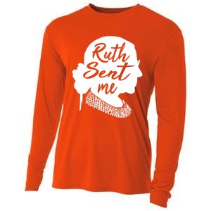 Ruth Sent Me Go Vote November Third Gift Cooling Performance Long Sleeve Crew