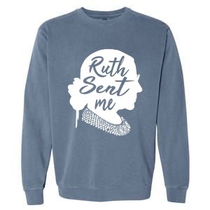 Ruth Sent Me Go Vote November Third Gift Garment-Dyed Sweatshirt