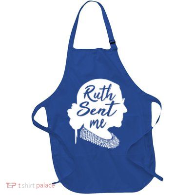 Ruth Sent Me Go Vote November Third Gift Full-Length Apron With Pockets