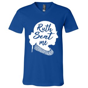 Ruth Sent Me Go Vote November Third Gift V-Neck T-Shirt