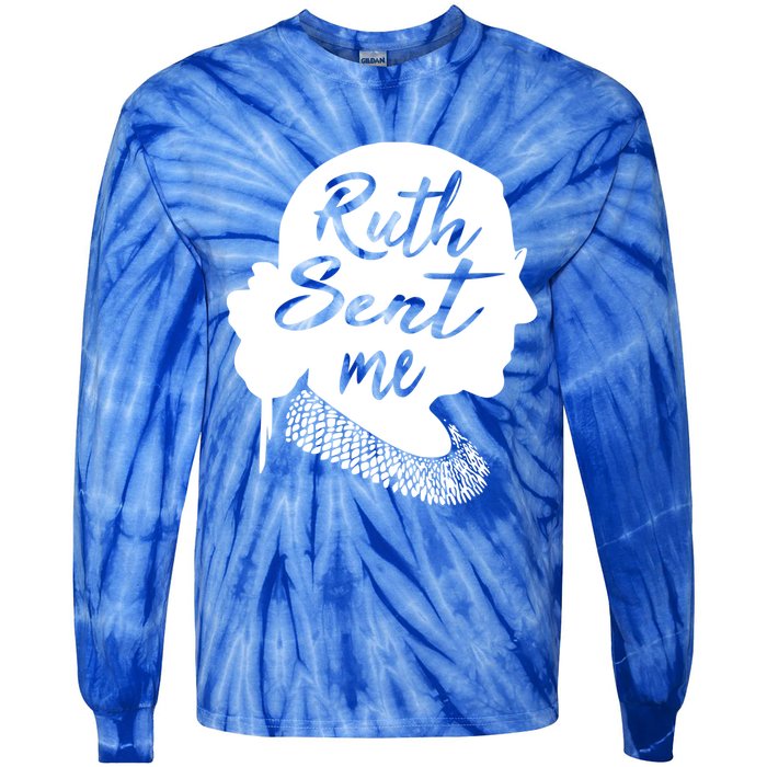 Ruth Sent Me Go Vote November Third Gift Tie-Dye Long Sleeve Shirt