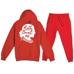 Ruth Sent Me Go Vote November Third Gift Premium Hooded Sweatsuit Set