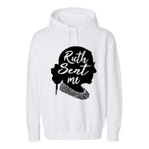 Ruth Sent Me Go Vote November Third Gift Garment-Dyed Fleece Hoodie