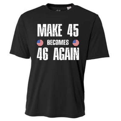 Ryan Shead Make 45 Becomes 46 Again Cooling Performance Crew T-Shirt