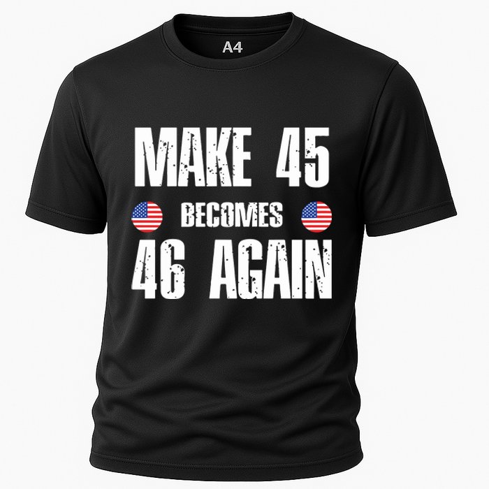 Ryan Shead Make 45 Becomes 46 Again Cooling Performance Crew T-Shirt