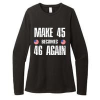 Ryan Shead Make 45 Becomes 46 Again Womens CVC Long Sleeve Shirt