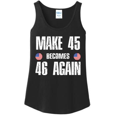 Ryan Shead Make 45 Becomes 46 Again Ladies Essential Tank