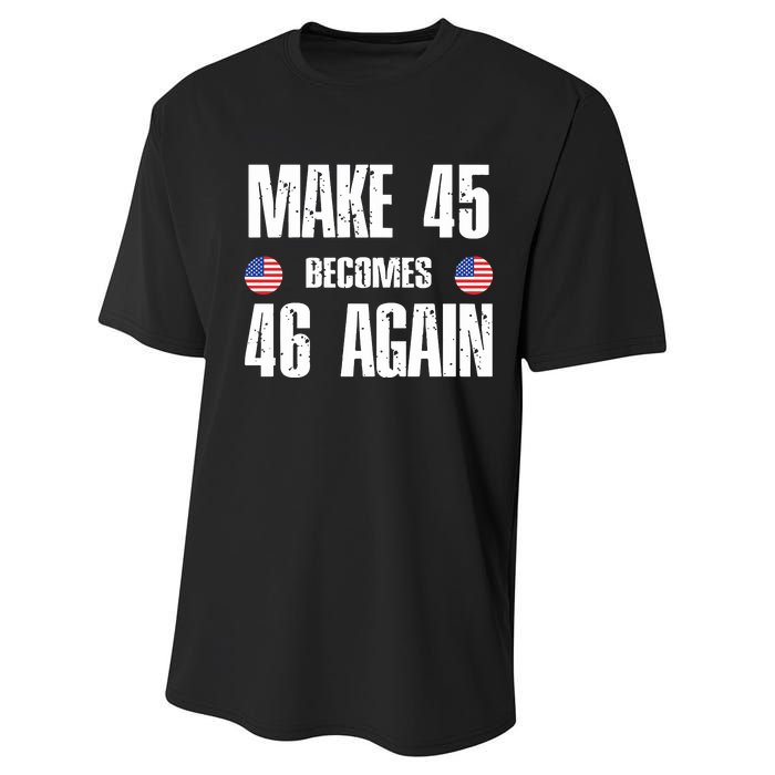 Ryan Shead Make 45 Becomes 46 Again Performance Sprint T-Shirt