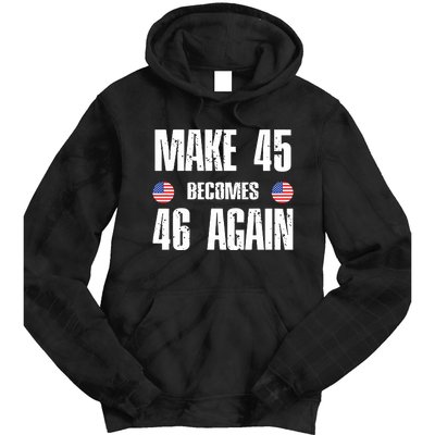 Ryan Shead Make 45 Becomes 46 Again Tie Dye Hoodie