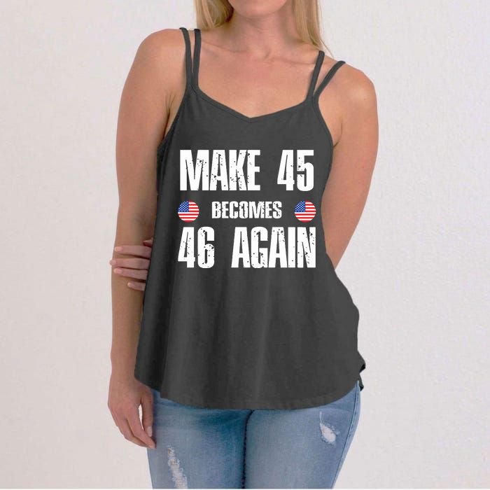 Ryan Shead Make 45 Becomes 46 Again Women's Strappy Tank