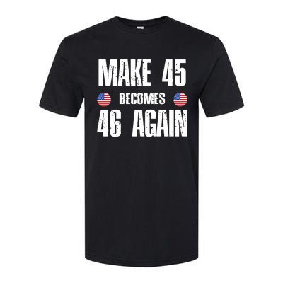 Ryan Shead Make 45 Becomes 46 Again Softstyle CVC T-Shirt