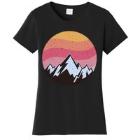 Retro Sunset Mountain Women's T-Shirt