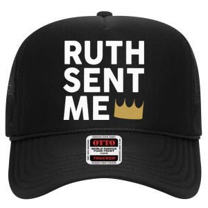 Ruth Sent Me High Crown Mesh Back Trucker Hat