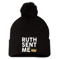 Ruth Sent Me Pom Pom 12in Knit Beanie