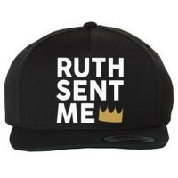 Ruth Sent Me Wool Snapback Cap