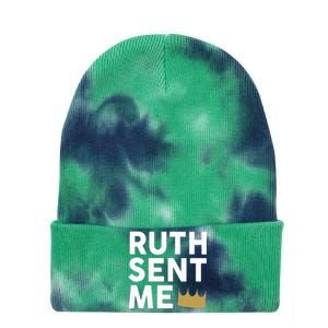 Ruth Sent Me Tie Dye 12in Knit Beanie