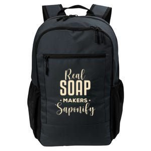 Real Soap Makers Saponify Soap Making Soapmaker Cute Gift Daily Commute Backpack