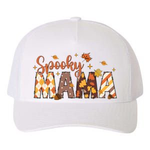 Retro Spooky Mama Halloween Yupoong Adult 5-Panel Trucker Hat