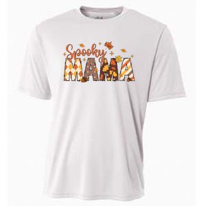 Retro Spooky Mama Halloween Cooling Performance Crew T-Shirt