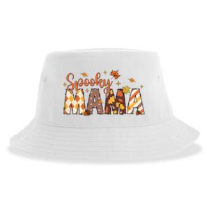 Retro Spooky Mama Halloween Sustainable Bucket Hat