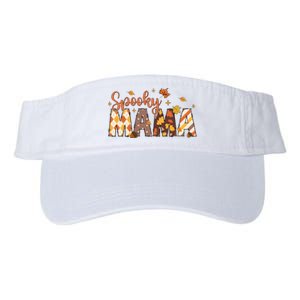 Retro Spooky Mama Halloween Valucap Bio-Washed Visor