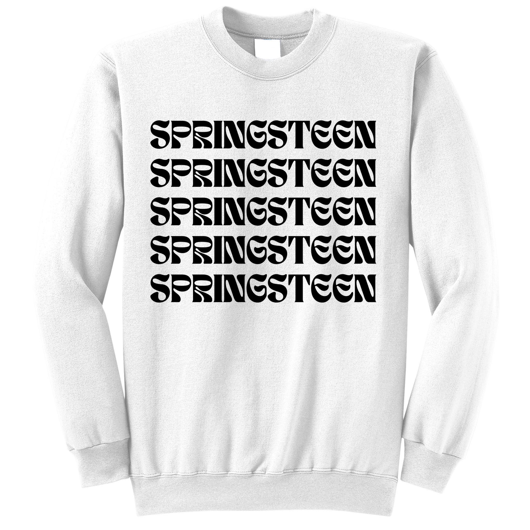Retro Springsteen Music Sweatshirt