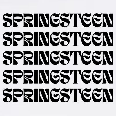 Retro Springsteen Music T-Shirt