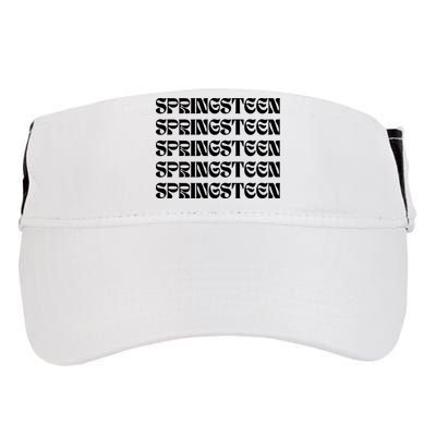 Retro Springsteen Music Adult Drive Performance Visor