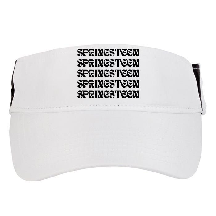 Retro Springsteen Music Adult Drive Performance Visor