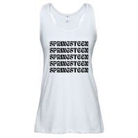 Retro Springsteen Music Ladies Essential Flowy Tank