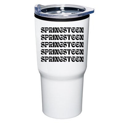 Retro Springsteen Music Tumbler