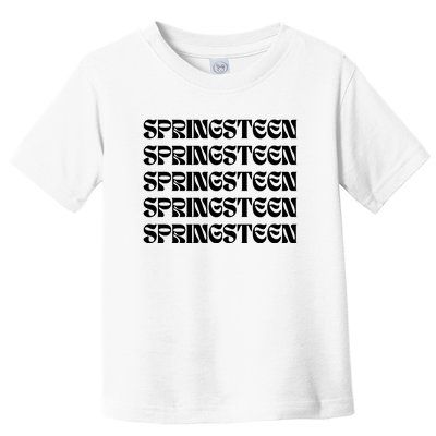 Retro Springsteen Music Toddler T-Shirt