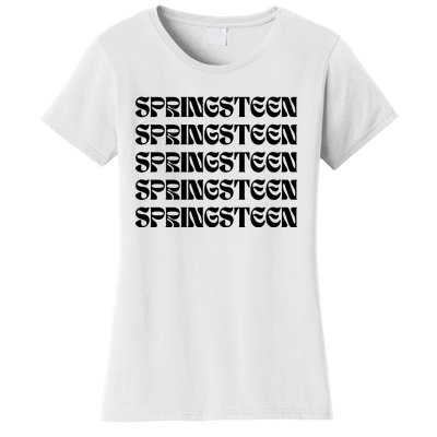 Retro Springsteen Music Women's T-Shirt