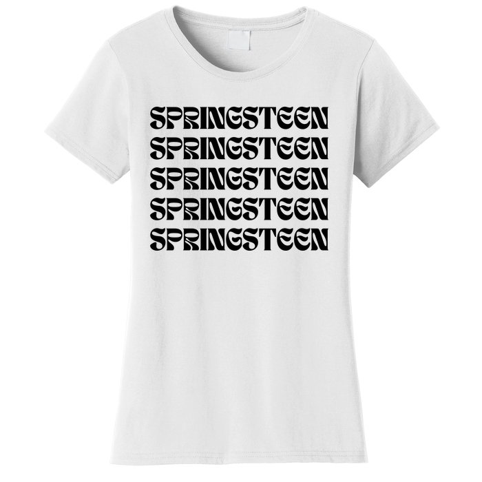 Retro Springsteen Music Women's T-Shirt