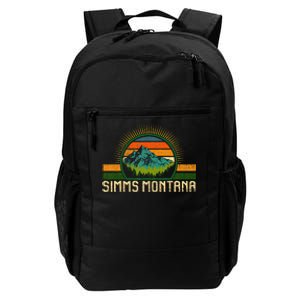 Retro Simms Montana National Park Moutains Camping Hiking Daily Commute Backpack