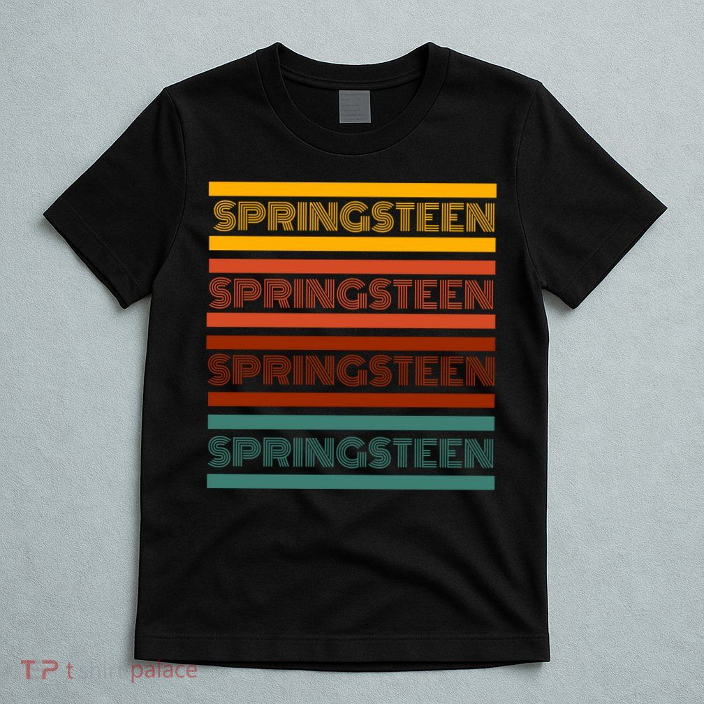 Retro Springsteen Music T-Shirt