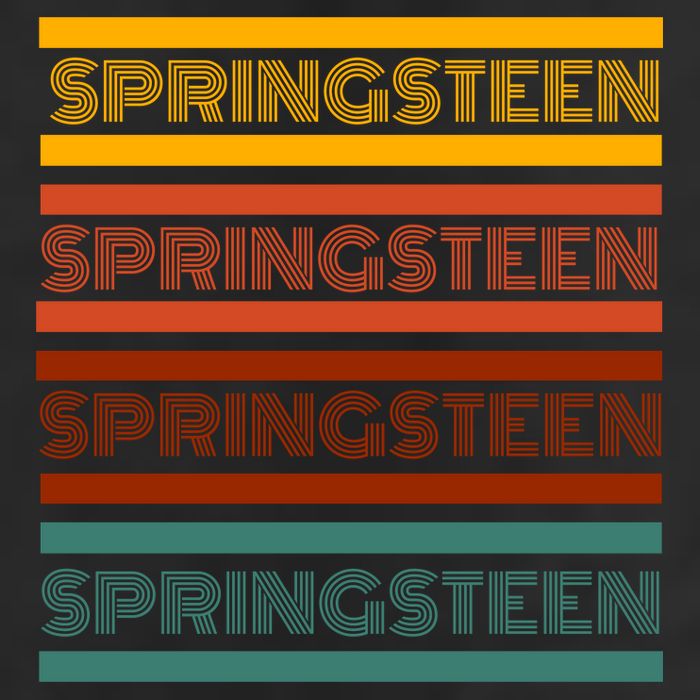 Retro Springsteen Music Adult Drive Performance Visor