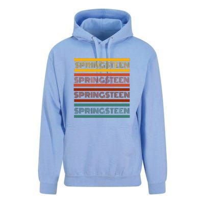 Retro Springsteen Music Unisex Surf Hoodie