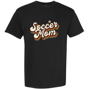 Retro Soccer Mom Graphic - Soccer Mom Garment-Dyed Heavyweight T-Shirt