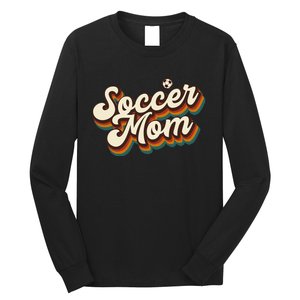 Retro Soccer Mom Graphic - Soccer Mom Long Sleeve Shirt