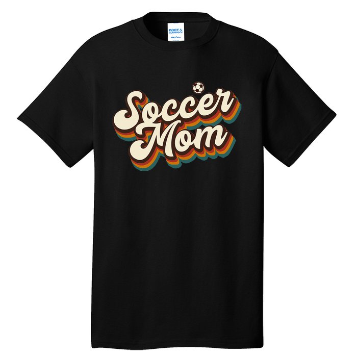 Retro Soccer Mom Graphic - Soccer Mom Tall T-Shirt