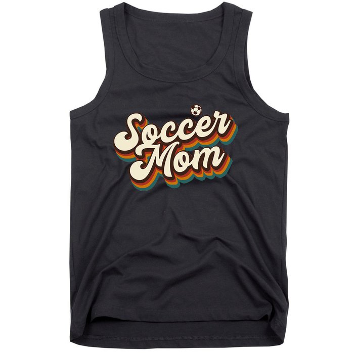 Retro Soccer Mom Graphic - Soccer Mom Tank Top