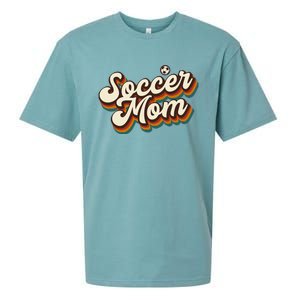 Retro Soccer Mom Graphic - Soccer Mom Sueded Cloud Jersey T-Shirt