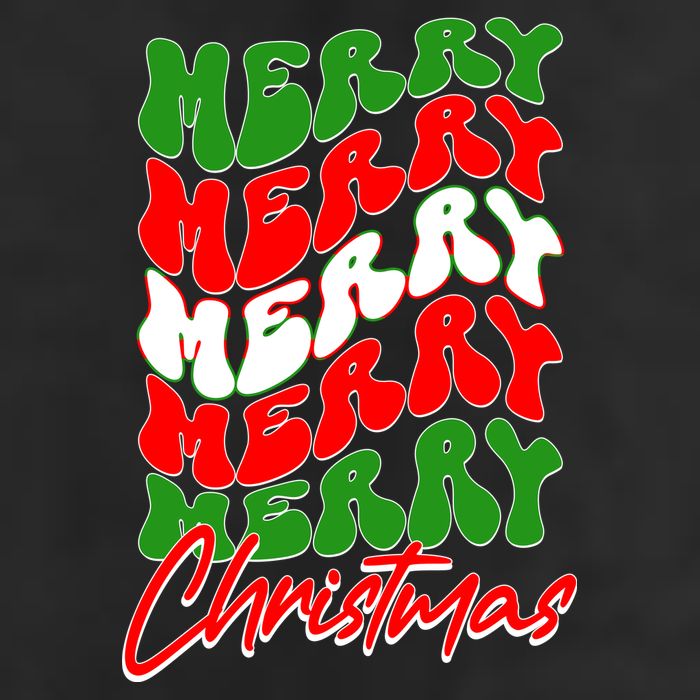 Retro Style Merry Christmas Garment-Dyed Heavyweight T-Shirt